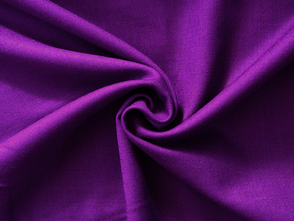 Precut of 1 Meter Purple Plain Light Weight Acrylic Wool Fabric