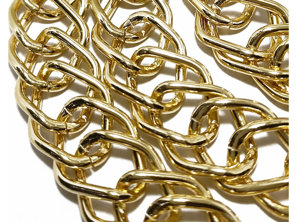 Gold Aluminium Metal Chain
