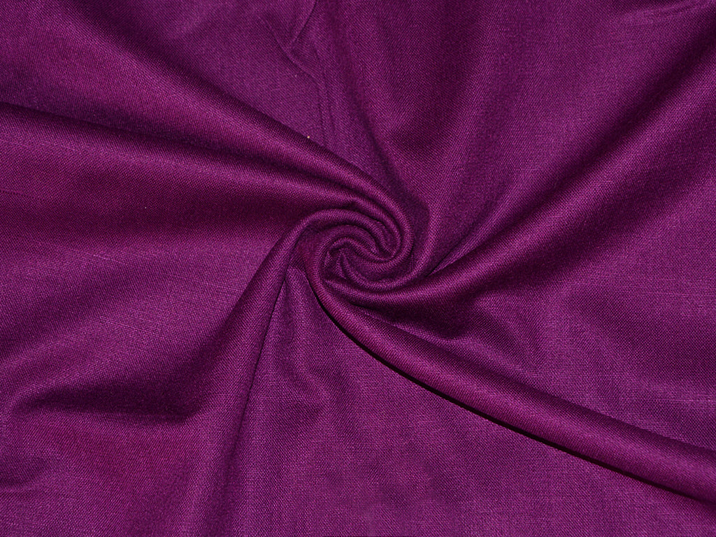 Wine Plain Light Weight Acrylic Wool Fabric