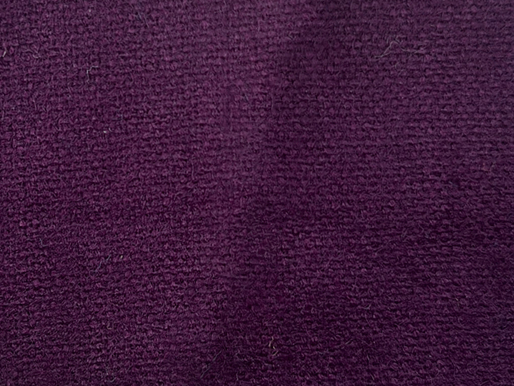 Precut of 1.5 Meter Purple Plain Light Weight Acrylic Wool Fabric