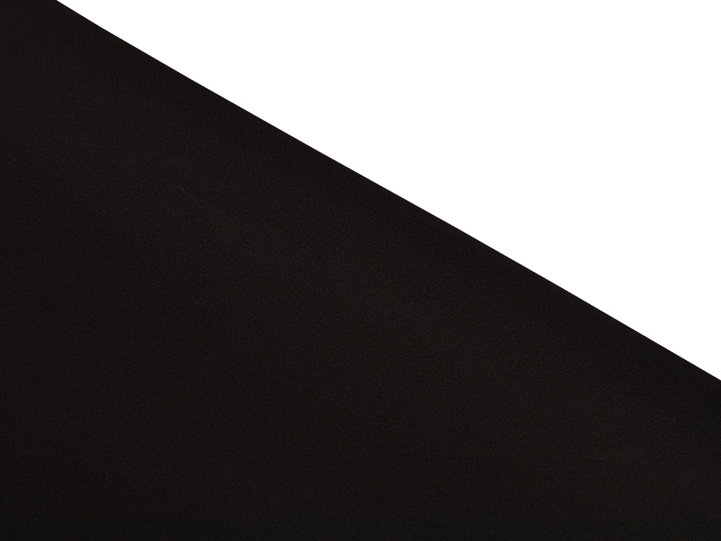 Jet Black Plain Georgette Fabric