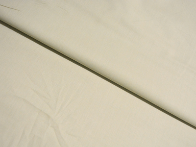 Off White Plain 100% Pure Mul Mul Cotton