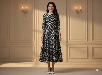 काले और ग्रे शेवरॉन पैटर्न शुद्ध कपास जैक्वार्ड कपड़ा