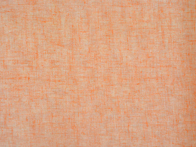 Light Orange Shaded Plain Cotton Linen Fabric