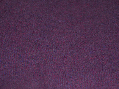 Precut Of 1.5 Meters Of Wine & Purple Stripes Light Weight Acrylic Wool Fabric