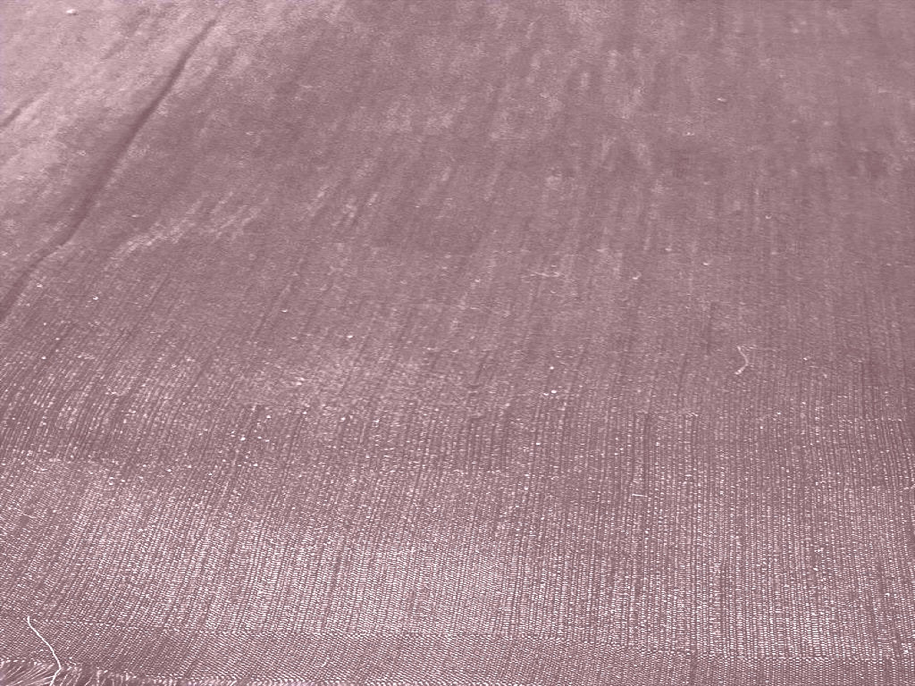 Dusty Lilac Plain Bangalore Raw Silk Fabric  (Wholesale)