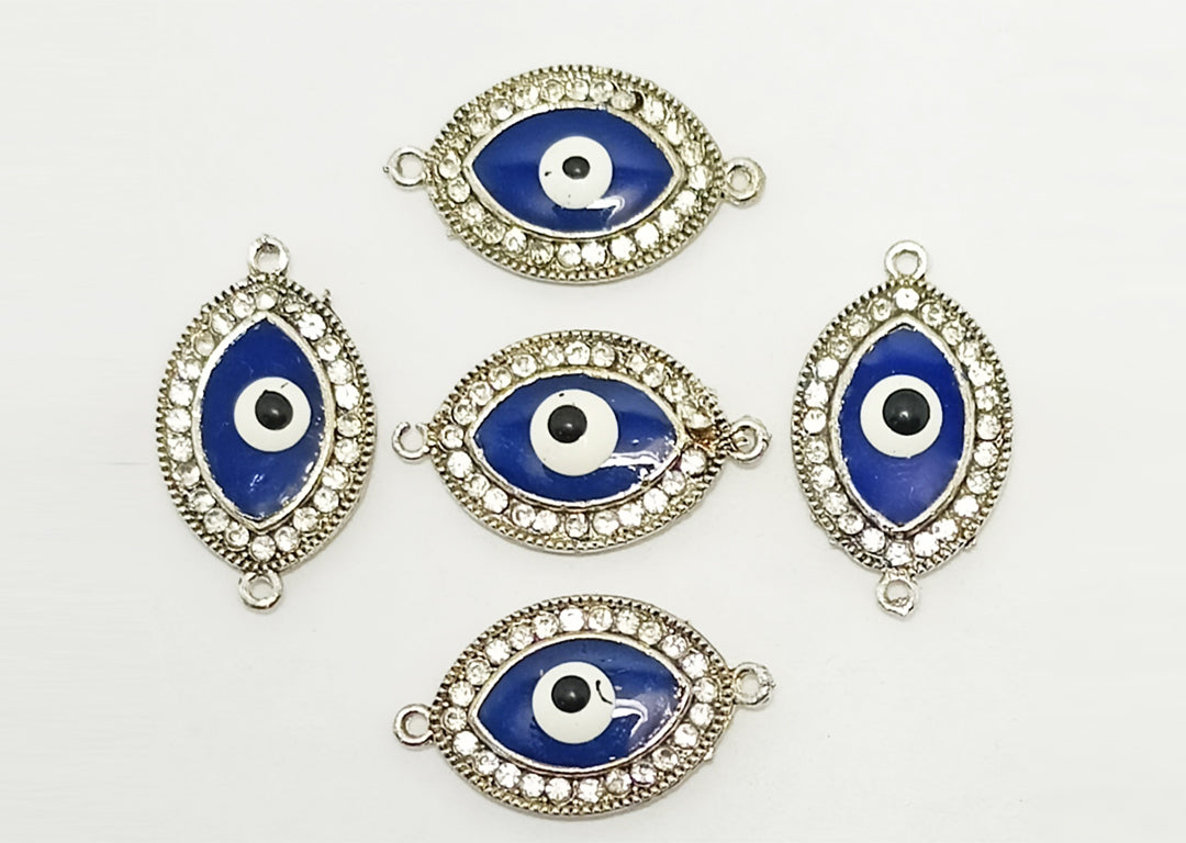 Evil Eye Enamel Charms