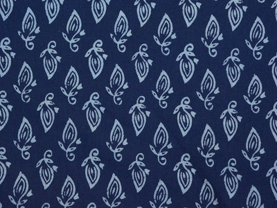 Indigo Blue Pure Cotton Fabric