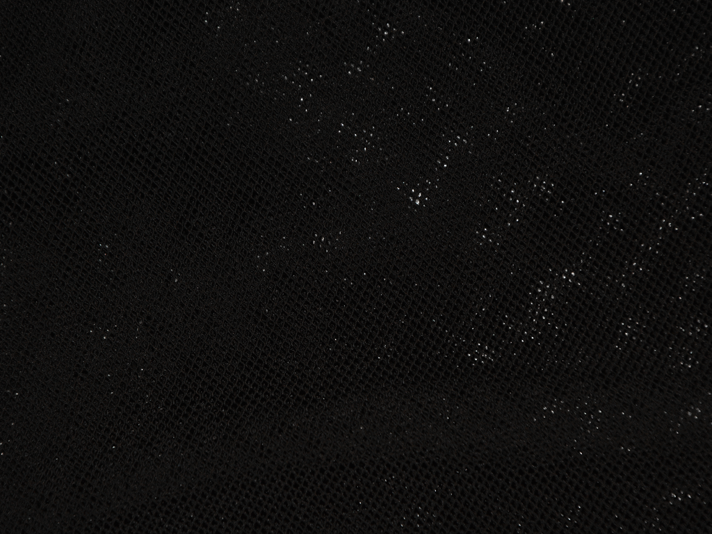 Black Plain Heavy Nylon Net Fabric