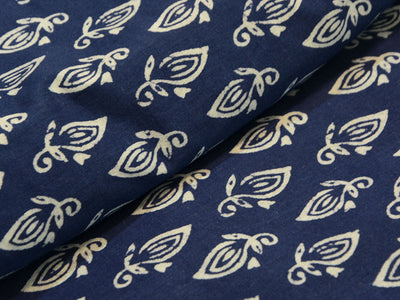 Indigo Blue Pure Cotton Fabric
