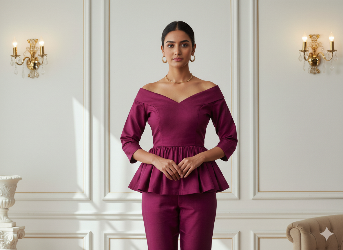 वाइन प्लेन शुद्ध विस्कोस गाजी सिल्क फैब्रिक