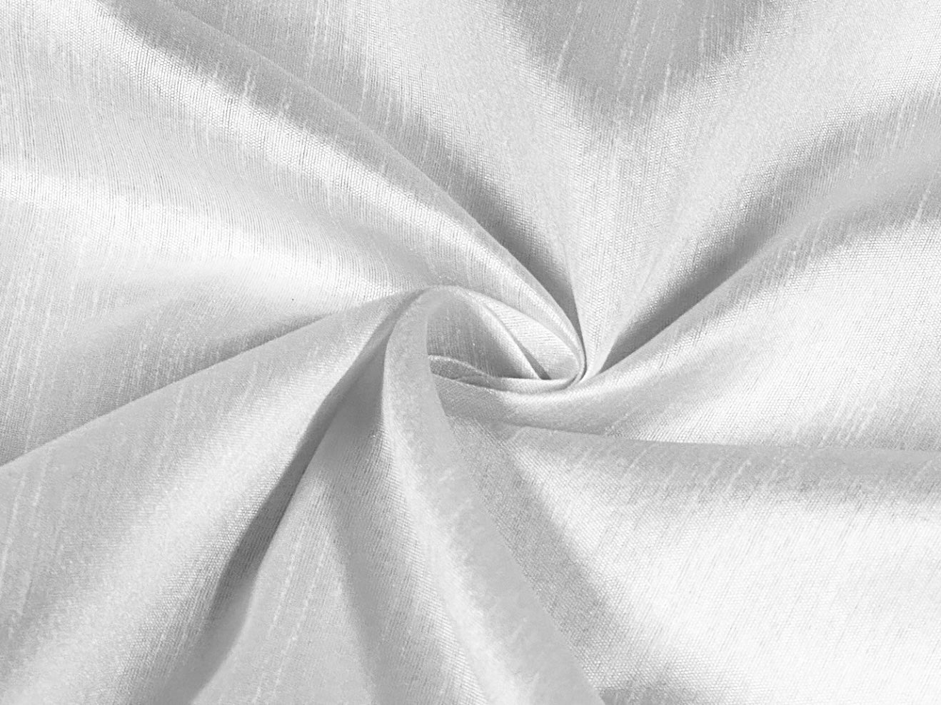 White Plain Bangalore Raw Silk Fabric  (Wholesale)