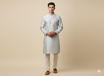 White Plain Bangalore Raw Silk Fabric  (Wholesale)