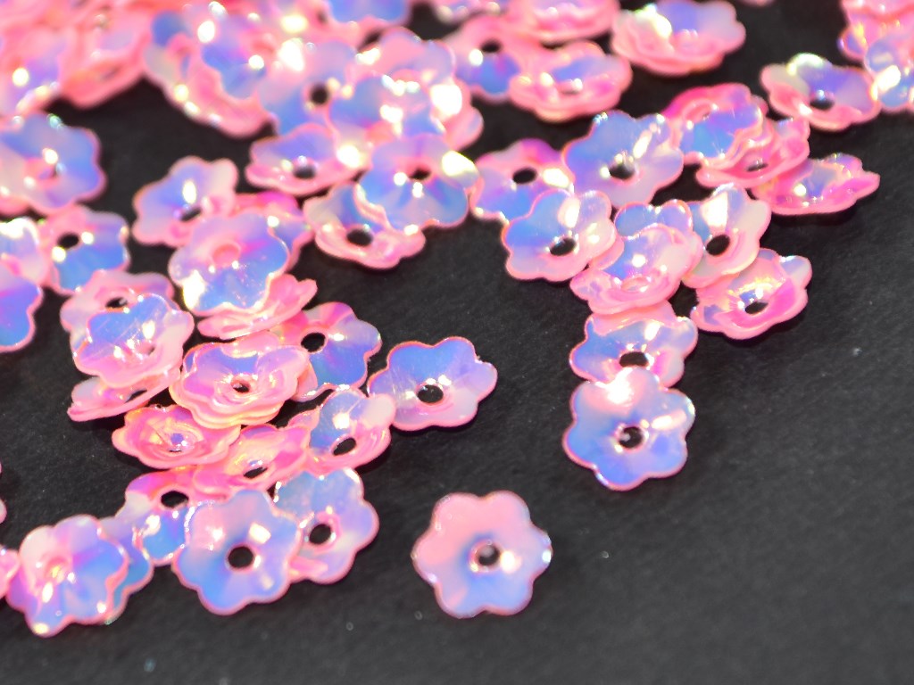 Pink Flower Plastic Sequins | The Design Cart (3929886949410)