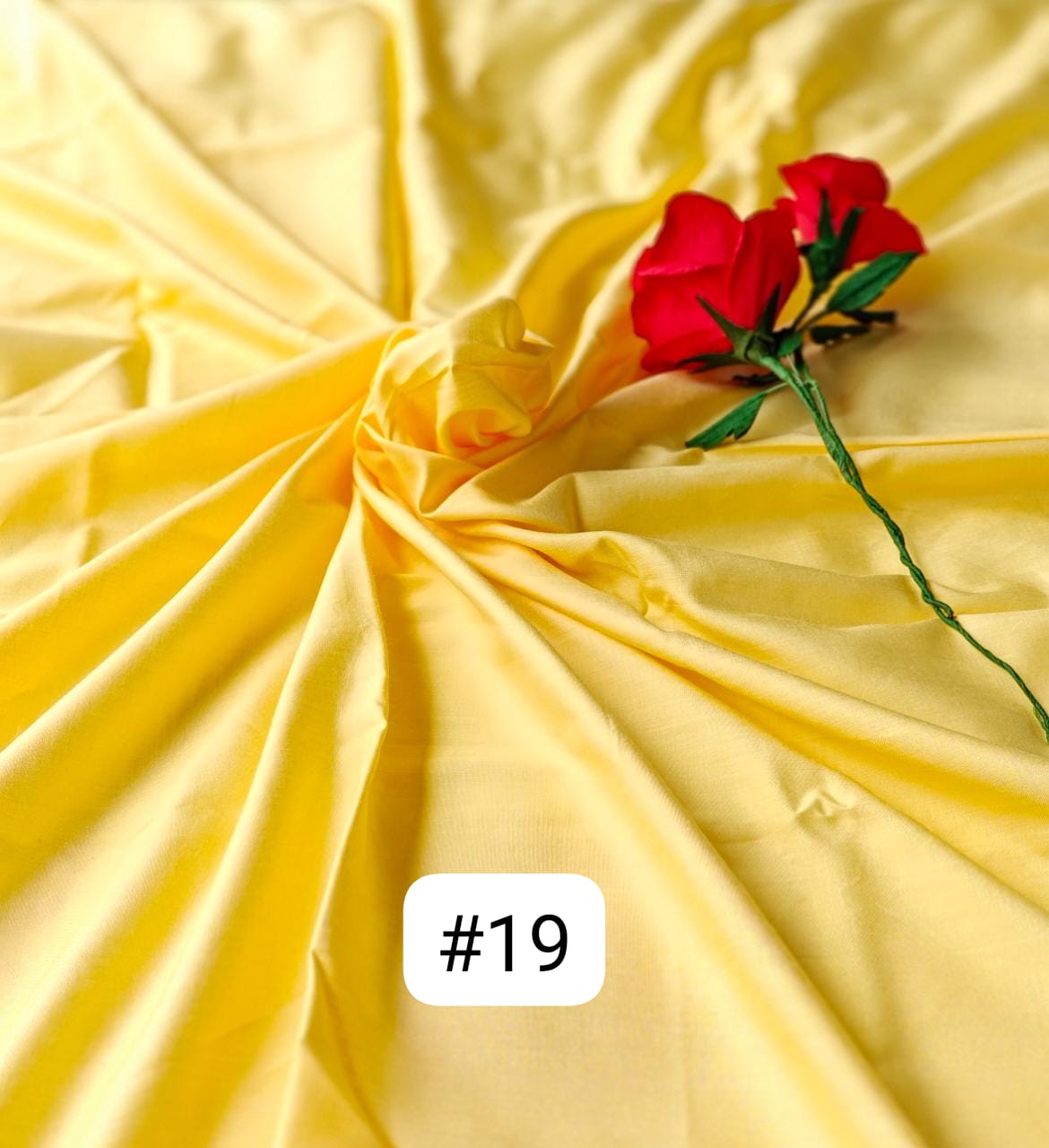 Yellow Dyed Rayon Modal Fabric (Wholesale)