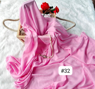 Rose Pink Dyed Rayon Modal Fabric (Wholesale)