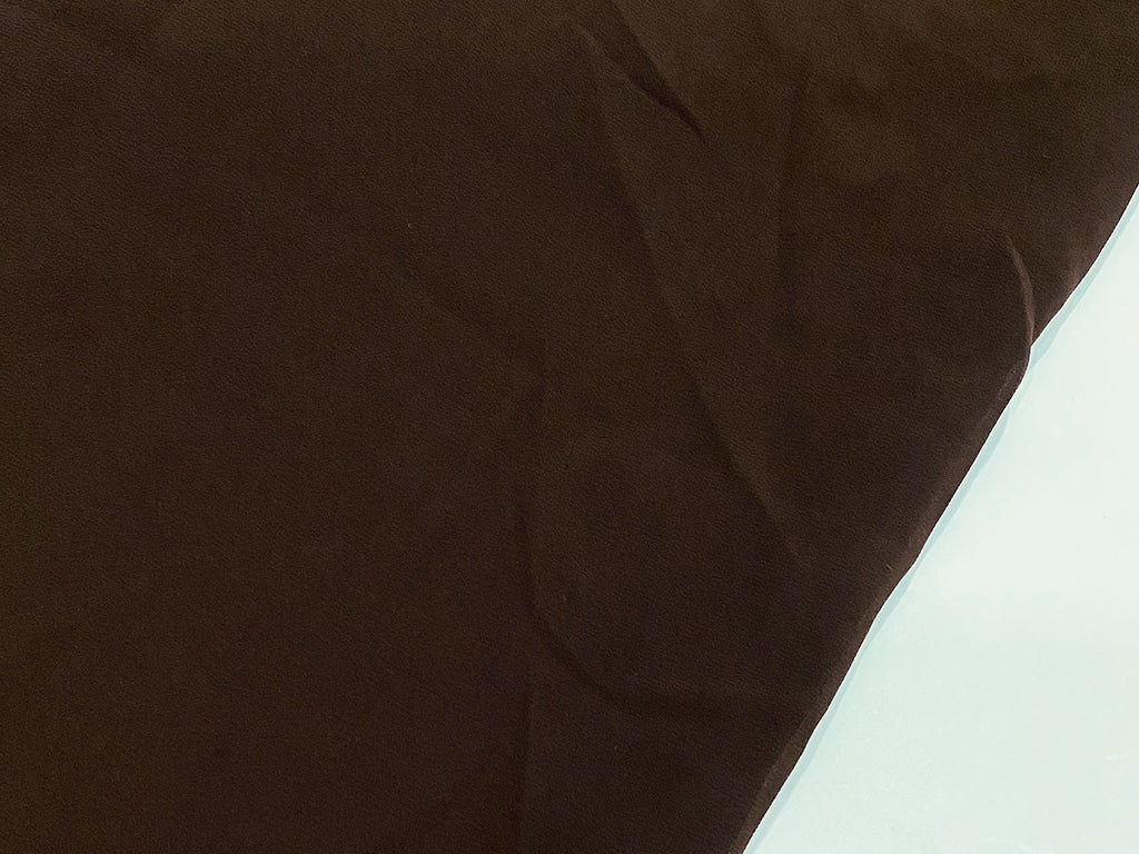 chocolate-brown-plain-georgette-fabric