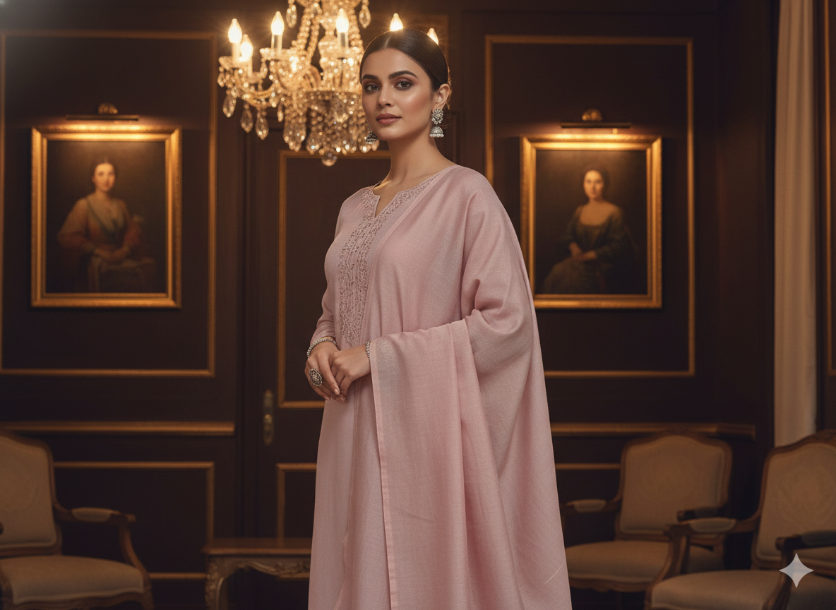 Light Purple Plain 100% Pure Mul Mul Cotton