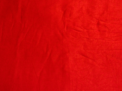 Bright Red Plain Malai Satin Fabric