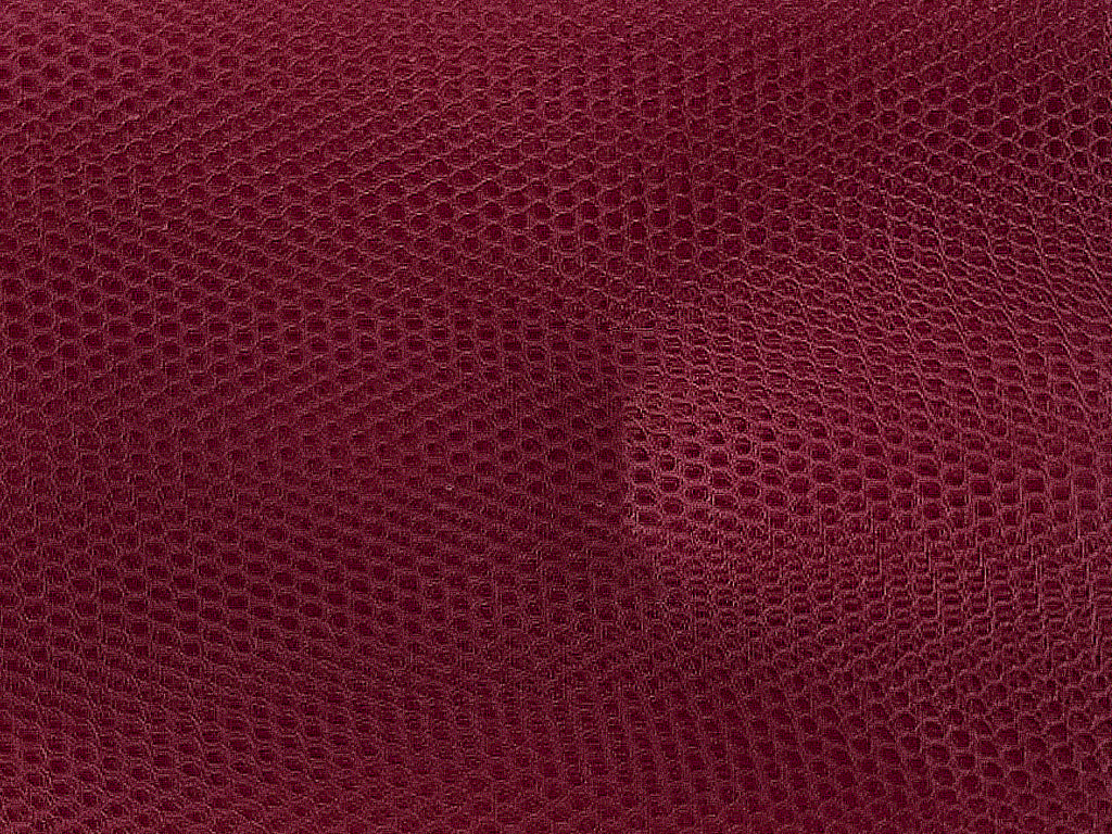 Maroon Plain Net Fabric