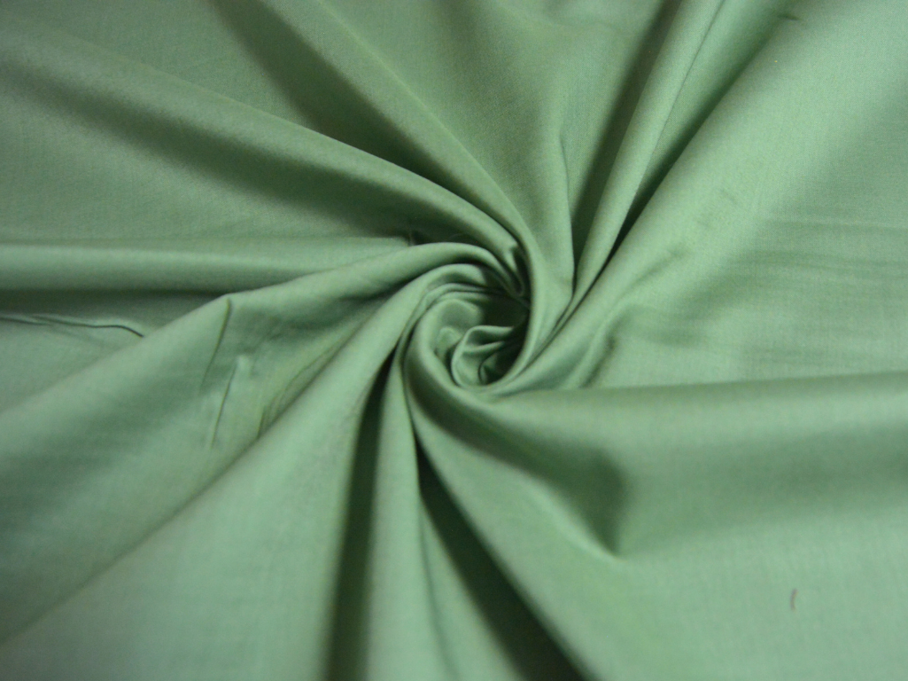 Sea Green Plain 100% Pure Mul Mul Cotton