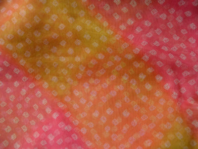 Multicolour Floral Digital Printed Liquid Organza Fabric