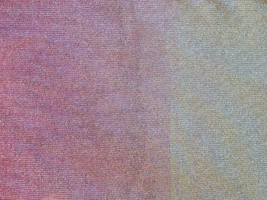 Pink & Golden Dual Shade Plain Shimmer Bonding Fabric