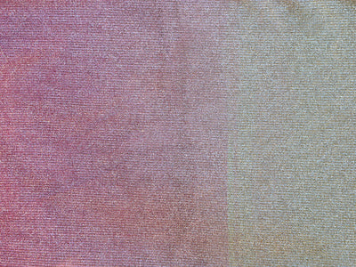 Pink & Golden Dual Shade Plain Shimmer Bonding Fabric