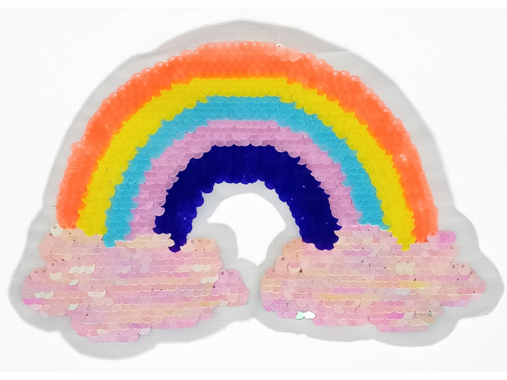 Multicolor Rainbow Reversible Sequins Motifs