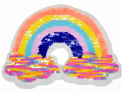 Multicolor Rainbow Reversible Sequins Motifs