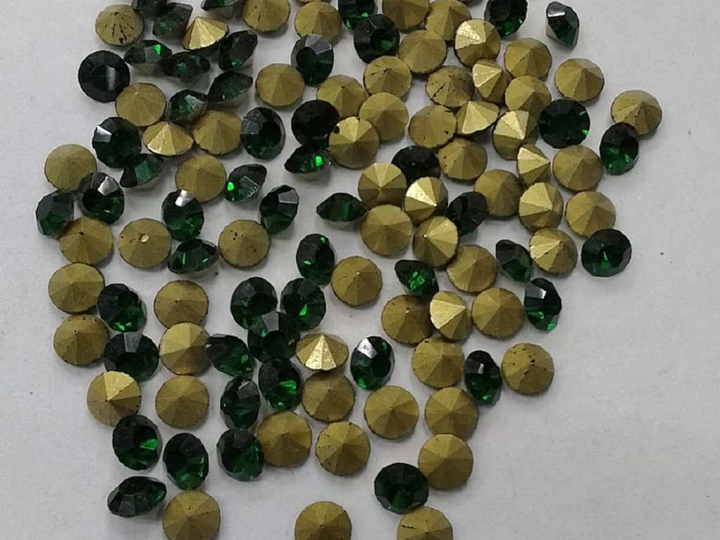 Dark Green Glass Stone