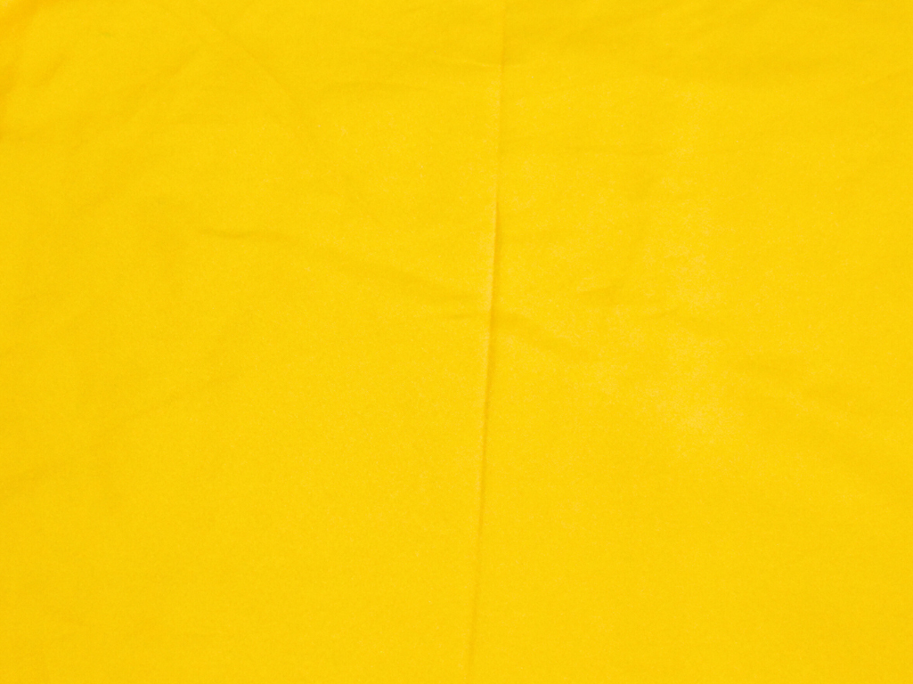 Bright Yellow Plain Malai Satin Fabric