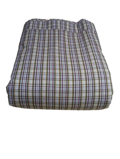 MultiColour Pure Cotton Yarn Dyed Plain Weave Fabric