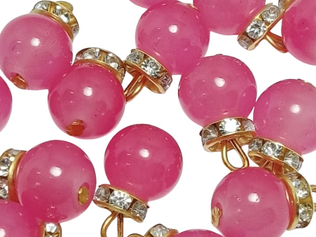 Light Pink Spherical Loreal Beads
