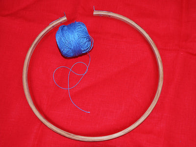 Precut of Blood Red Pure Linen Fabric - 60 Lea