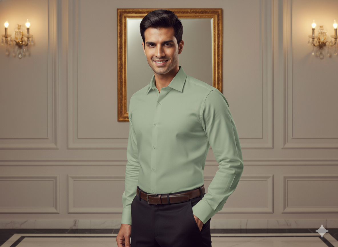 Pista Green 100% Turkey Giza Cotton Fabric