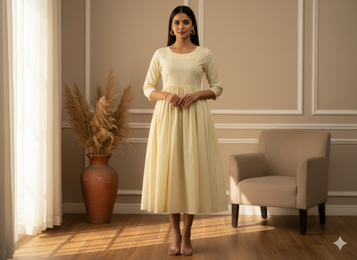 Bright White Plain 100% Pure Mul Mul Cotton