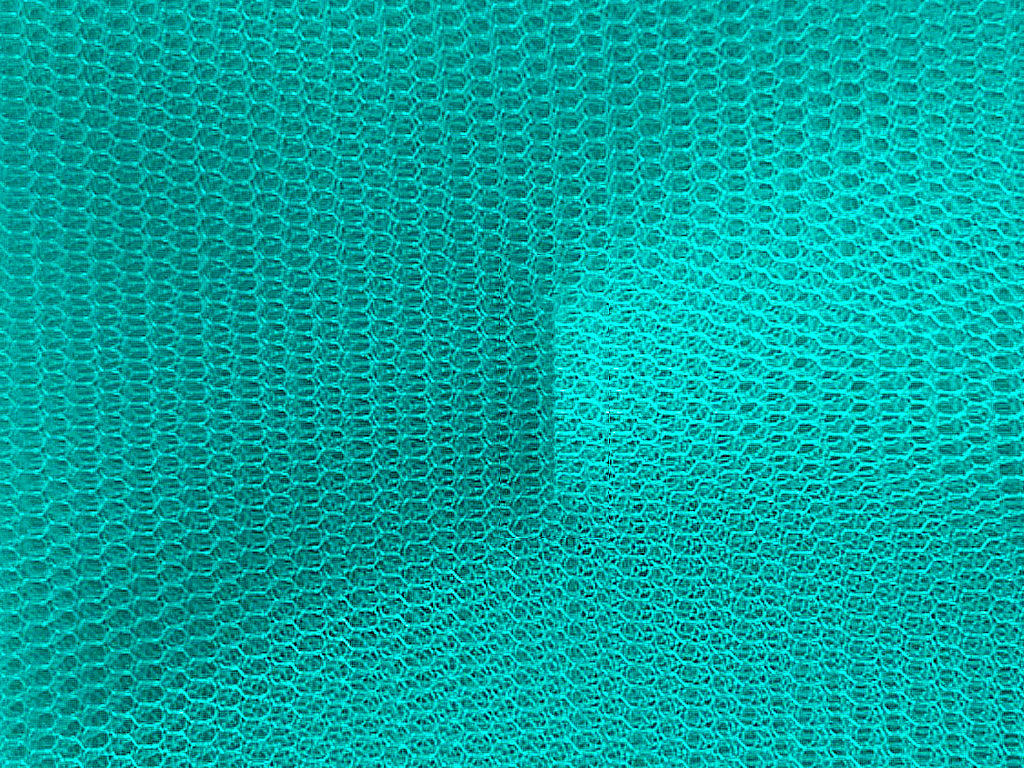 Teal Plain Net Fabric (Wholesale)