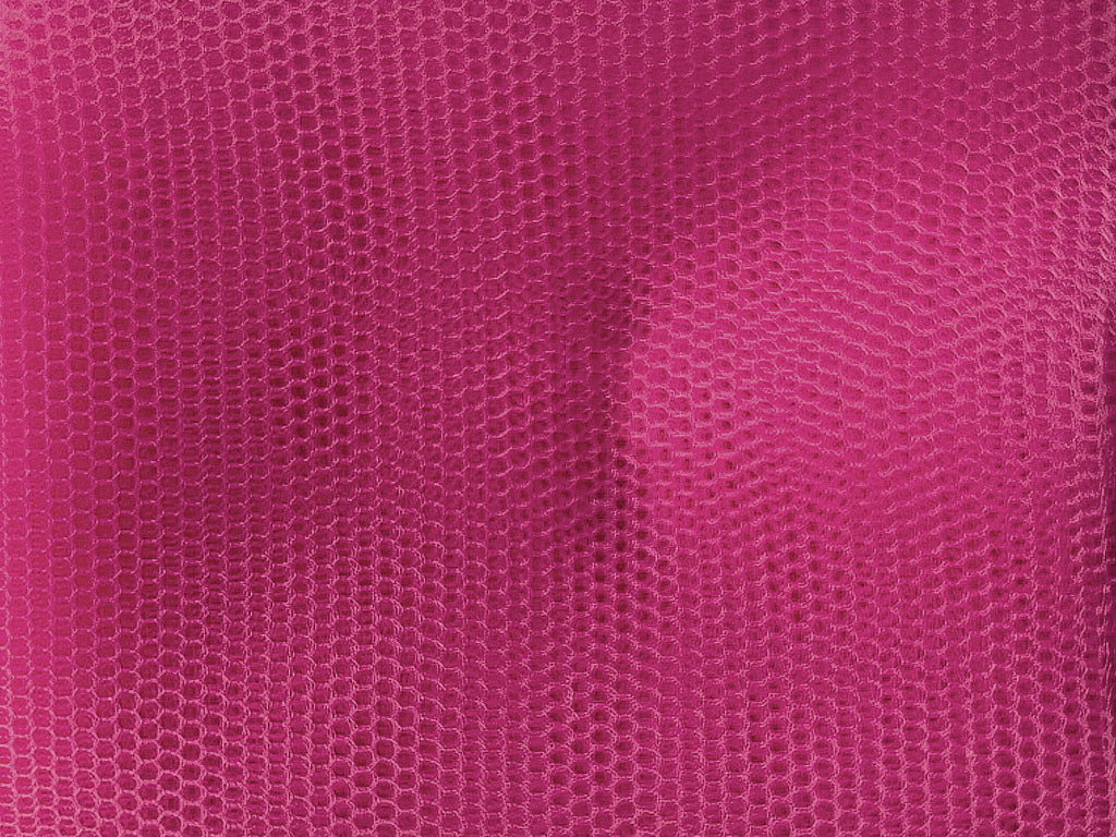 Barbie Pink Plain Net Fabric