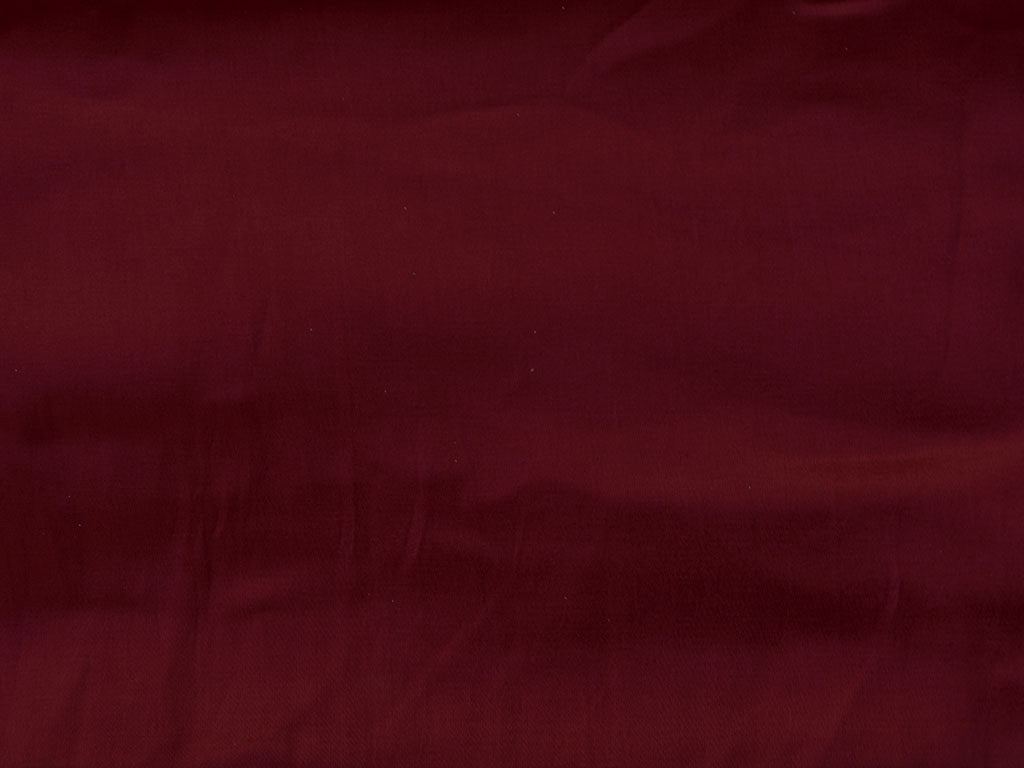 Dark Brown Plain Pure Viscose Gaji Silk Fabric