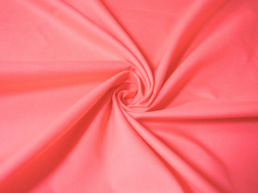 Pink Plain 100% Pure Mul Mul Cotton