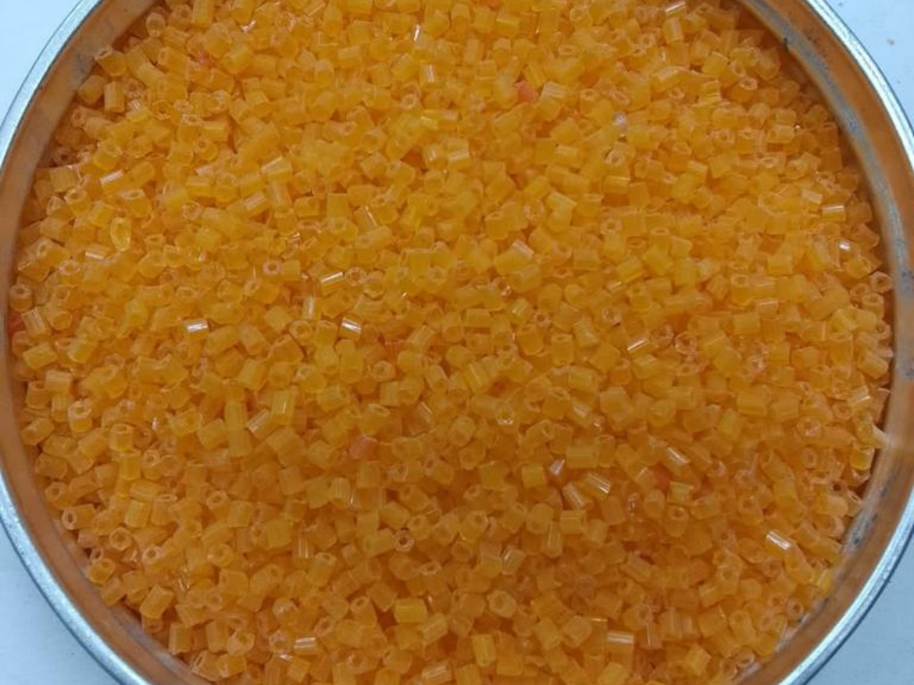 Light Orange 2 Cut Glass Seed Beads- 2 mm (Wholesale)