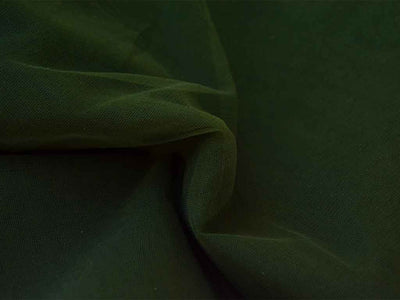 Green Plain Net Fabric