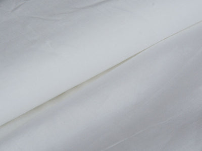 Pure White Dyeable 100% Pure Mul Mul Light Weight Cotton Fabric