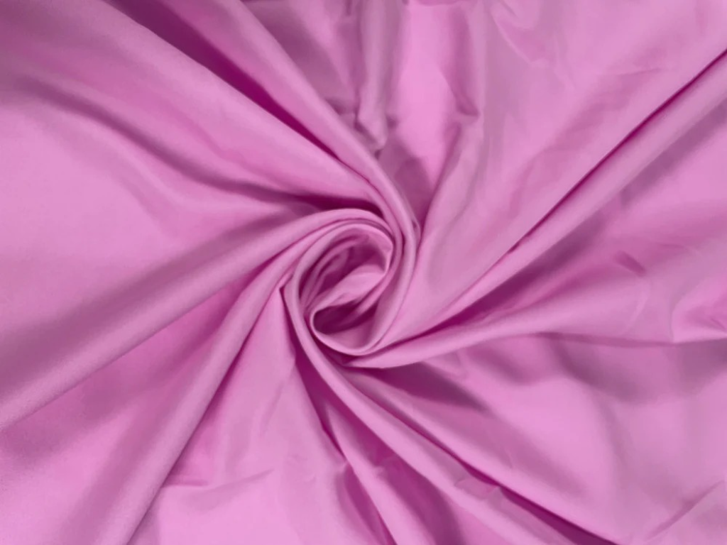 Tokiyo Petal Pink Plain Crepe Fabric
