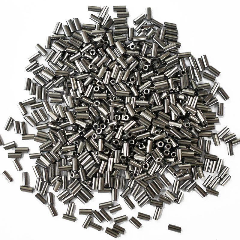 Gray Opaque Bugle Beads (Wholesale)