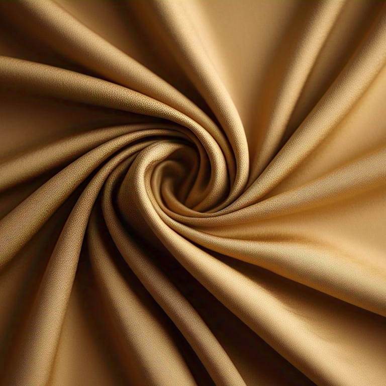Tokiyo Golden Plain Crepe Fabric