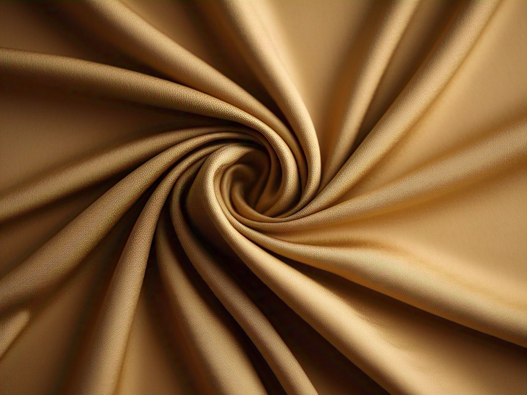 Tokiyo Golden Plain Crepe Fabric