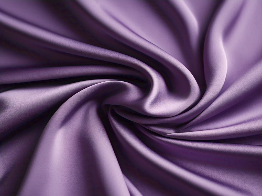 Lavender Purple Plain Satin Blooming Fabric