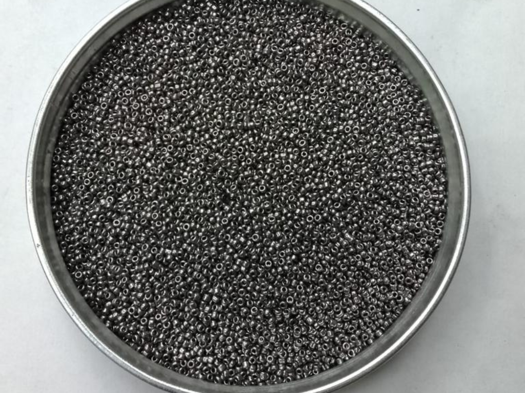 Graphite Grey Round Rocaille Glass Seed Beads (Wholesale)